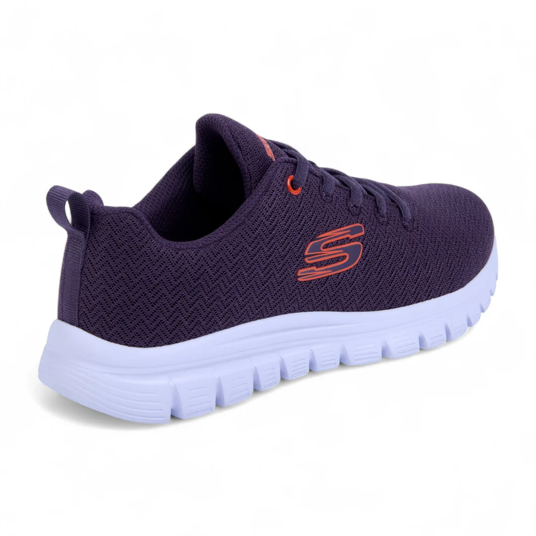 TENIS SKECHERS MORADO 65248 - Image 3