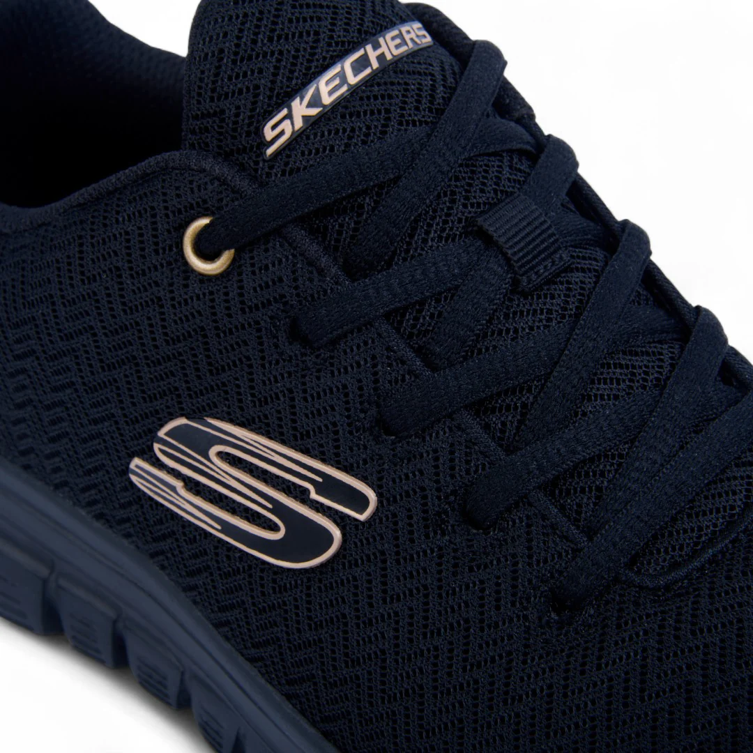 TENIS SKECHERS NEGRO 65247 - Image 6