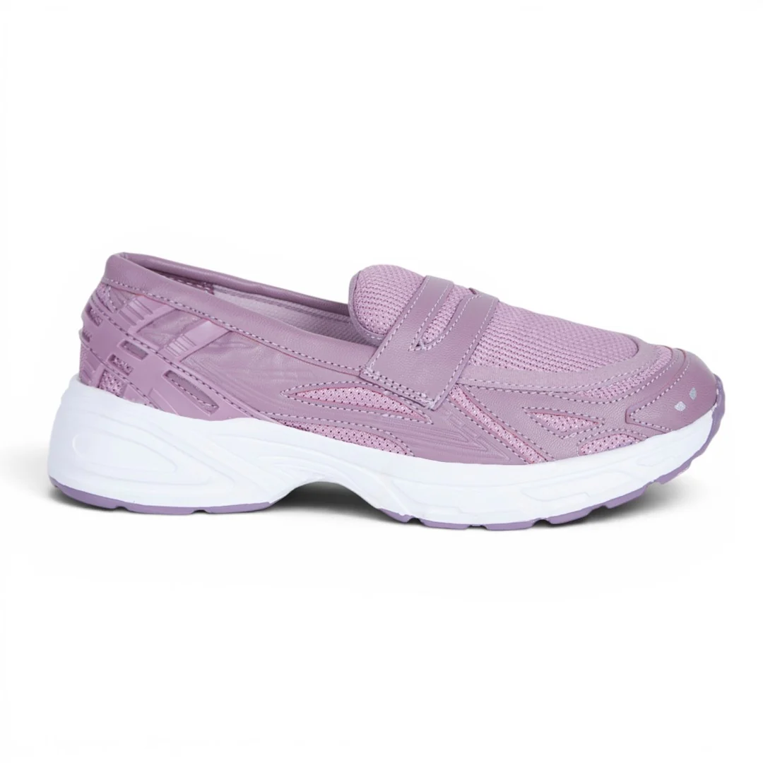 TENIS SLIP ON DE PISO MAUVE 04531 - Image 2