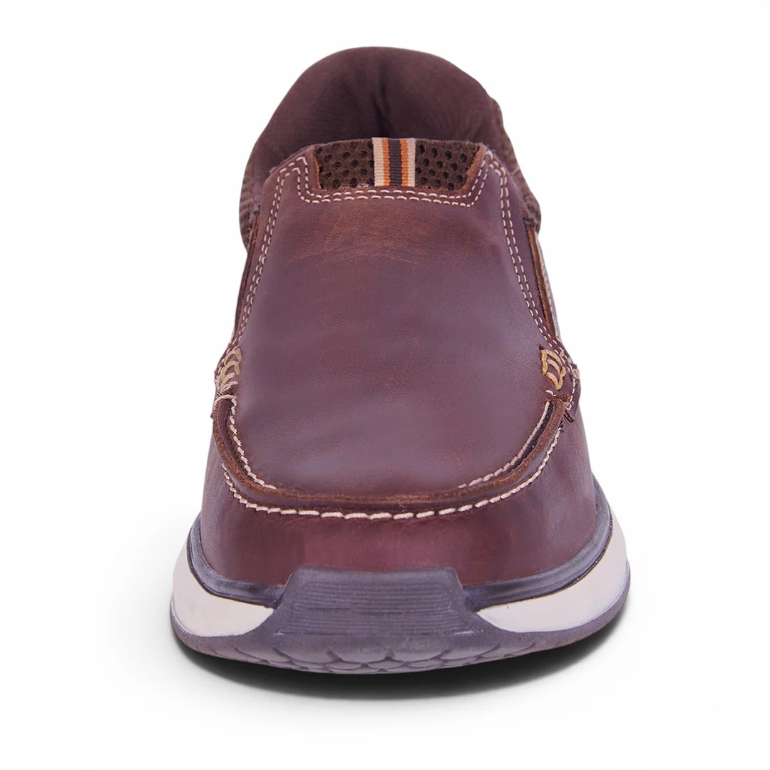 TENIS SLIP ON VACUNO CAFÉ 11369 - Image 3