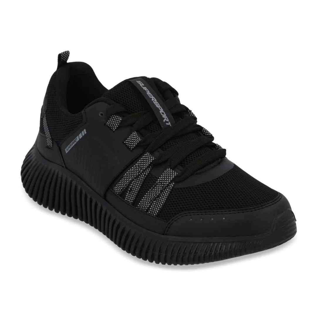 TENIS SUPERSPORT DEPORTIVO MUJER NEGRO 68402