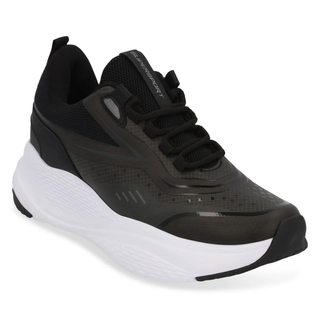 TENIS SUPERSPORT DEPORTIVO NEGRO 68336