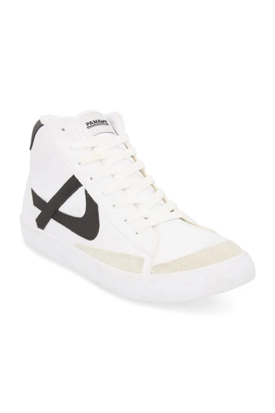 TENIS TIPO BOTA PANAM BLANCO 65303