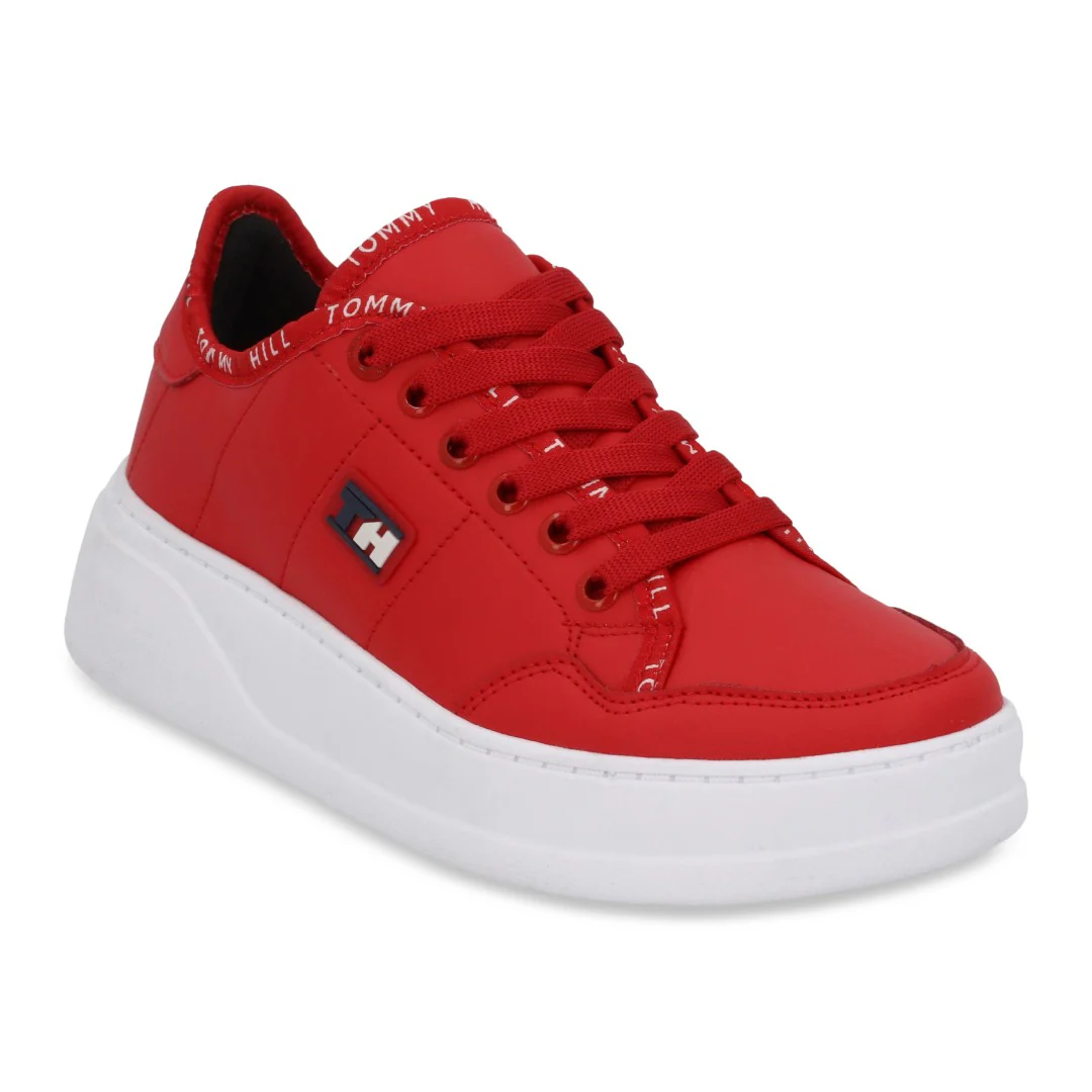 TENIS TOMMY HILL ROJO 60773