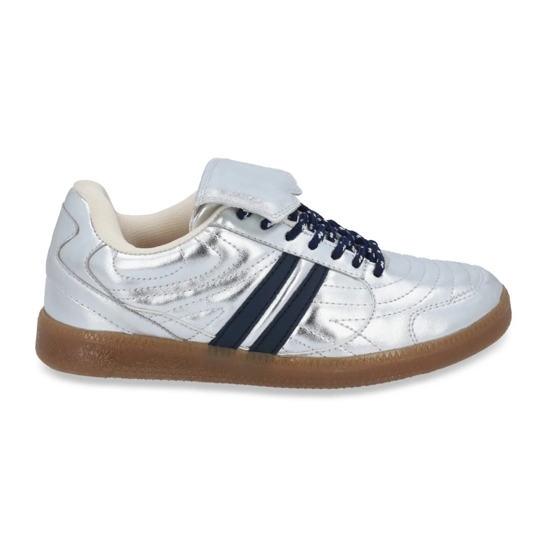 TENIS URBANO PLATA DE MODA MUJER 20676 - Image 2