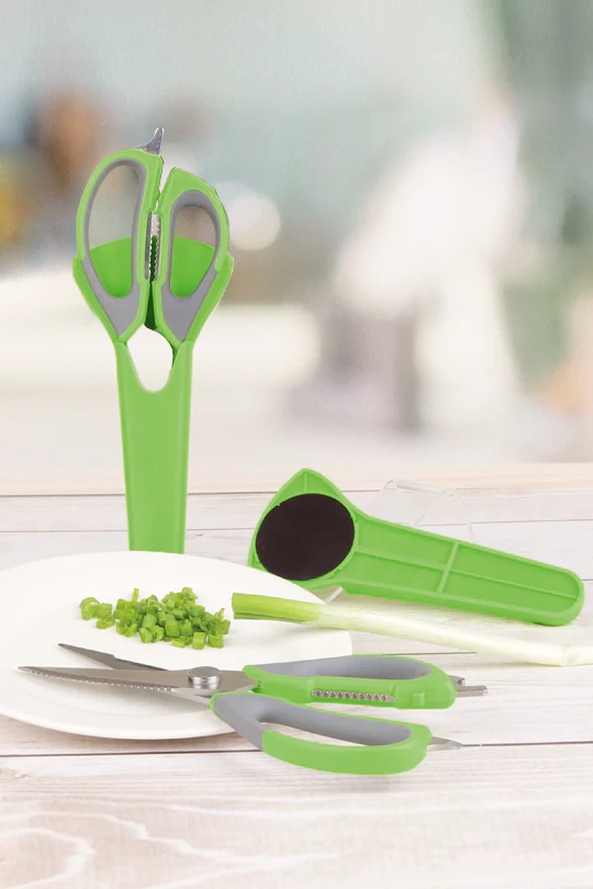 Tijeras de cocina verde 81325