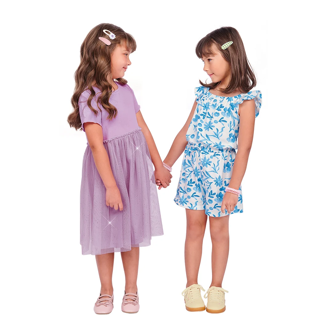 VESTIDO CON FALDA DE TUL LILA 92157