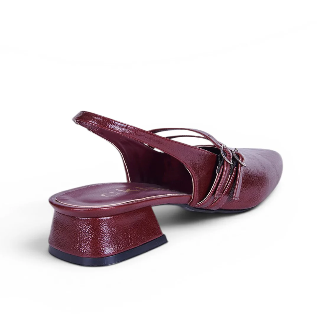 ZAPATILLA CASUAL DESTALONADA TINTO 05293 - Image 4