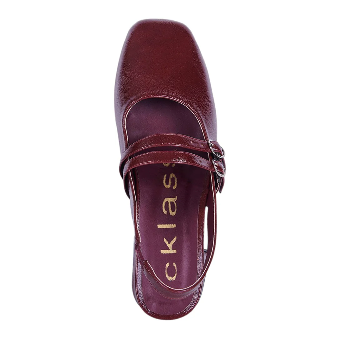 ZAPATILLA CASUAL DESTALONADA TINTO 05293 - Image 5