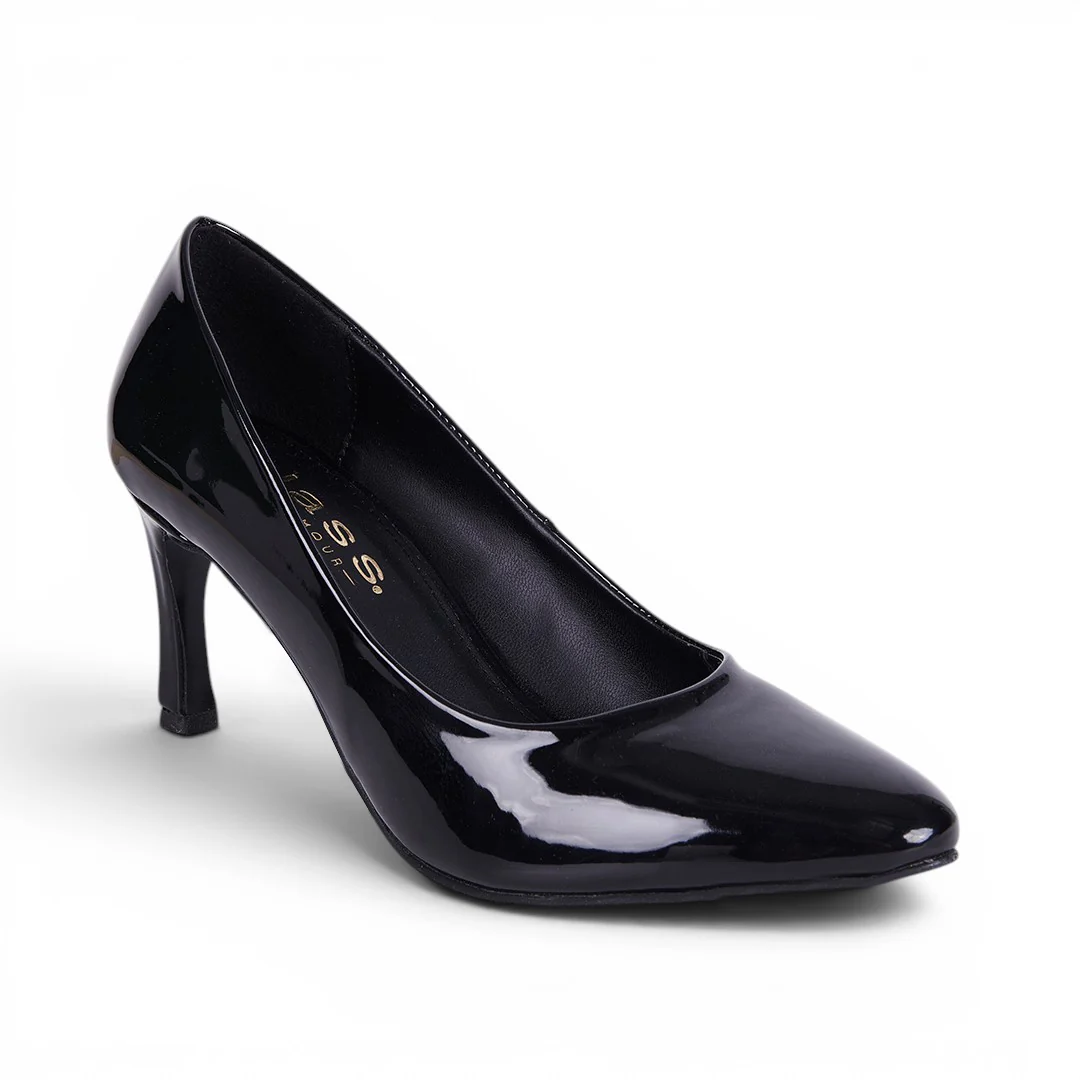 ZAPATILLA CLÁSICA LISA BEIGE Y NEGRO 67466
