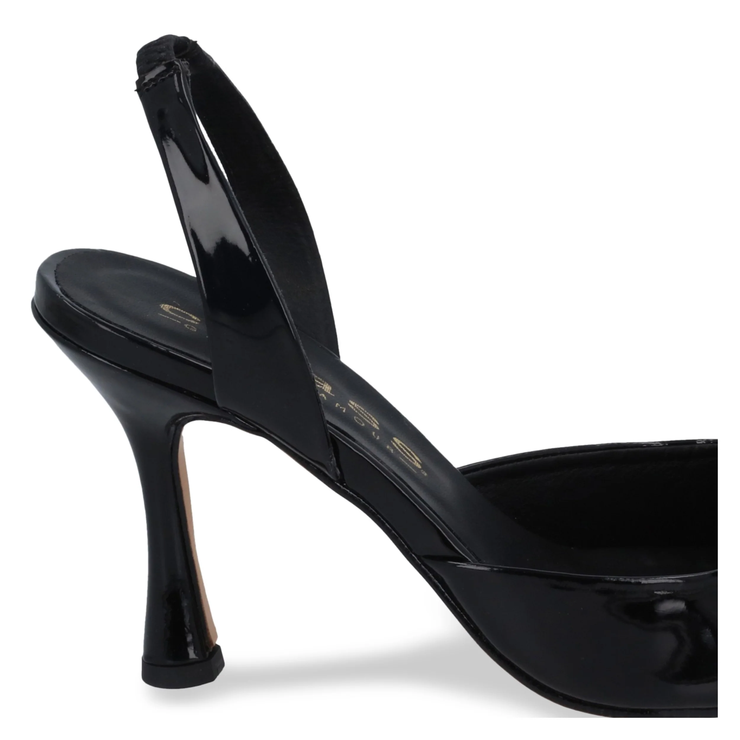 ZAPATILLA DE TACÓN 9CM MUJER NEGRO CON MOÑO 05062 - Image 6