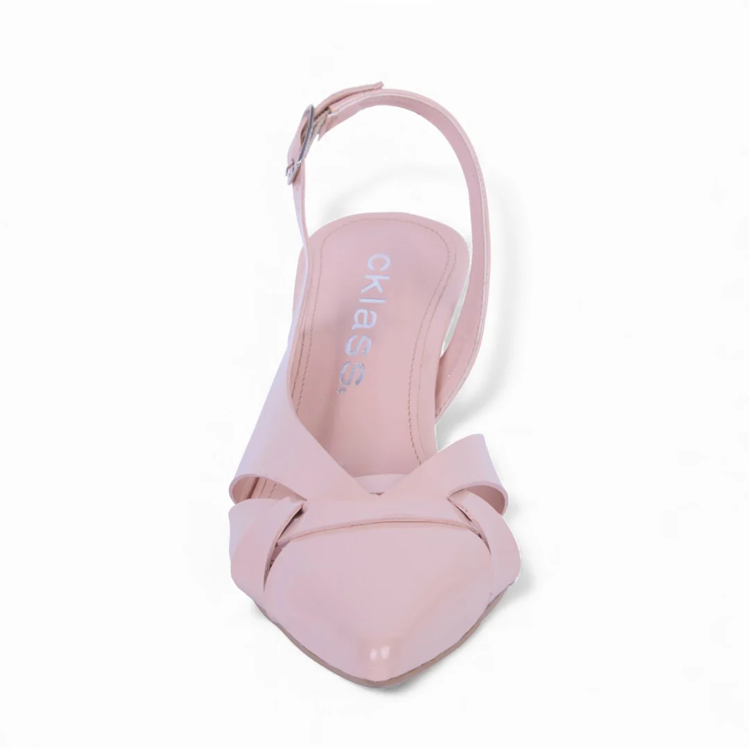 ZAPATILLA DE TACÓN BEIGE DESTALONADO 24163 - Image 4
