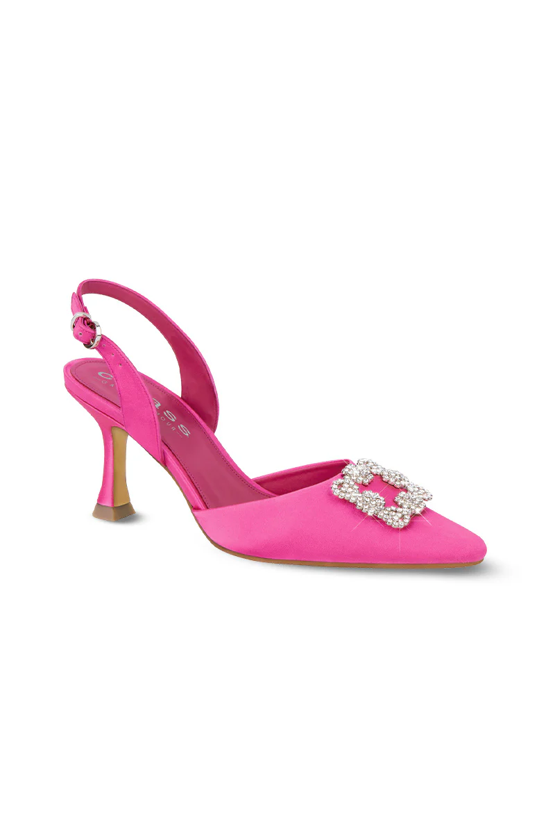 Zapatilla de tacón fiusha 03589