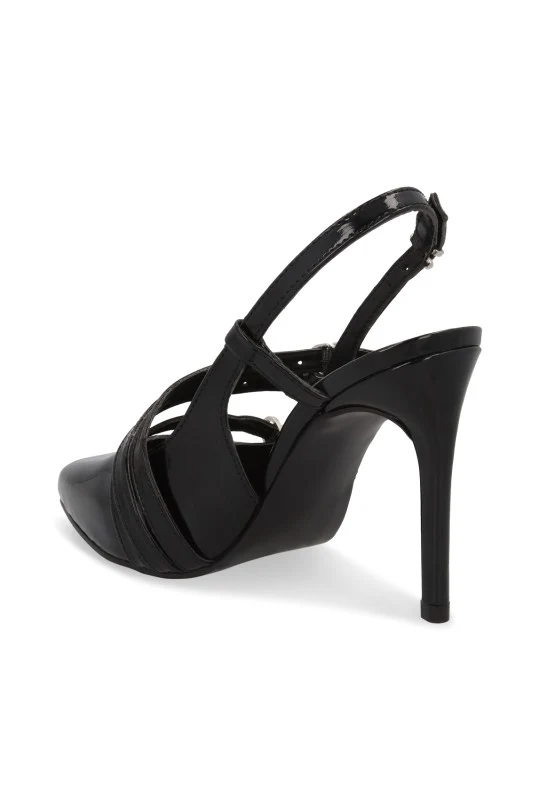 ZAPATILLA DE TACON NEGRO CON HEBILLAS 05214 - Image 4