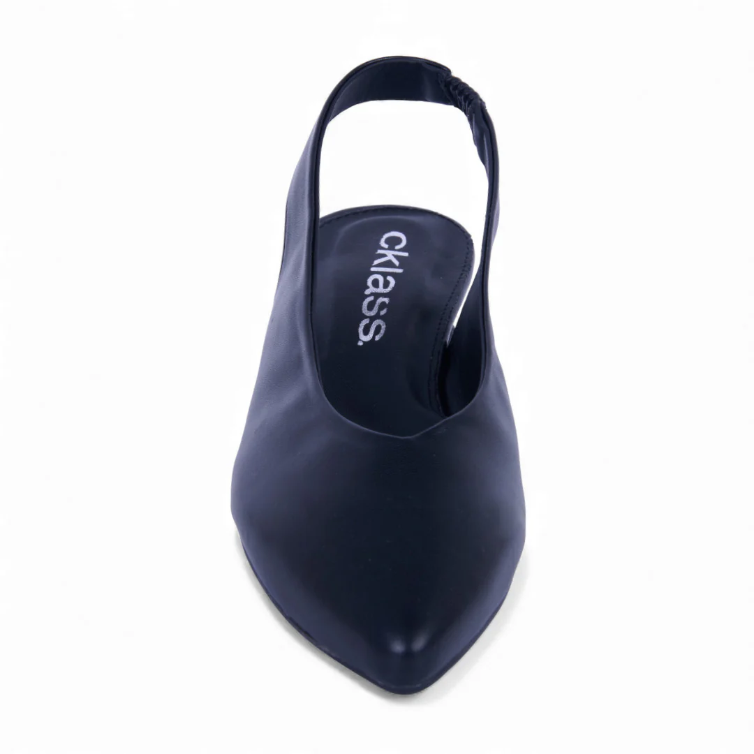 ZAPATILLA DE TACÓN NEGRO METÁLICA 73152 - Image 4