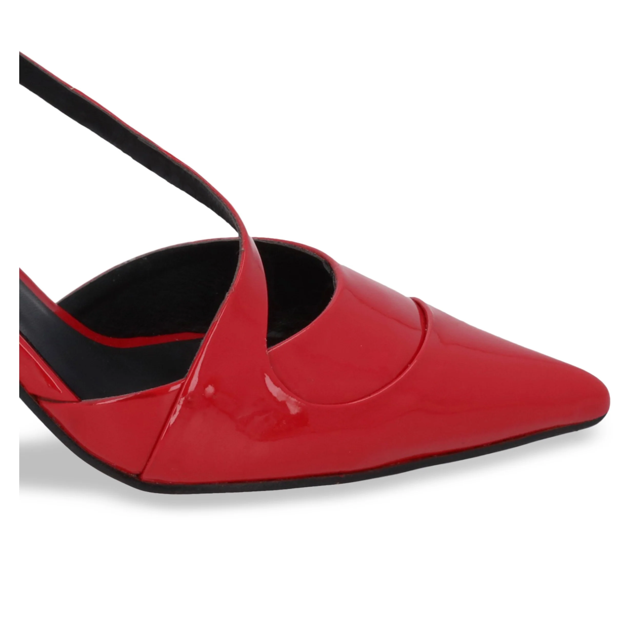 ZAPATILLA DE TACÓN ROJO 8 CM MUJER CON PULSERA 05057 - Image 6