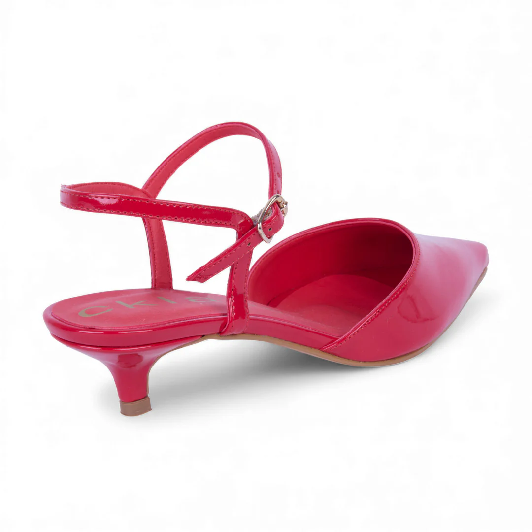 ZAPATILLA DE TACÓN ROJO DESTALONADO 70065 - Image 3