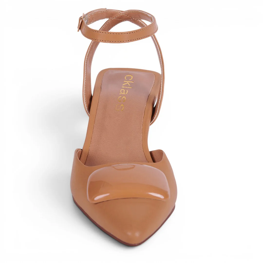 ZAPATILLA DESTALONADA CON DETALLE BEIGE 18077 - Image 3
