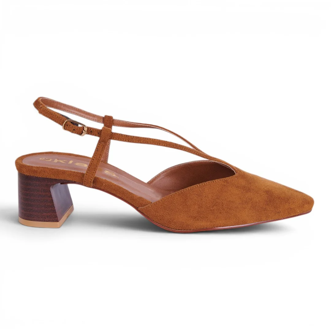 ZAPATILLA DESTALONADA CON PULSERA MIEL 18076 - Image 2