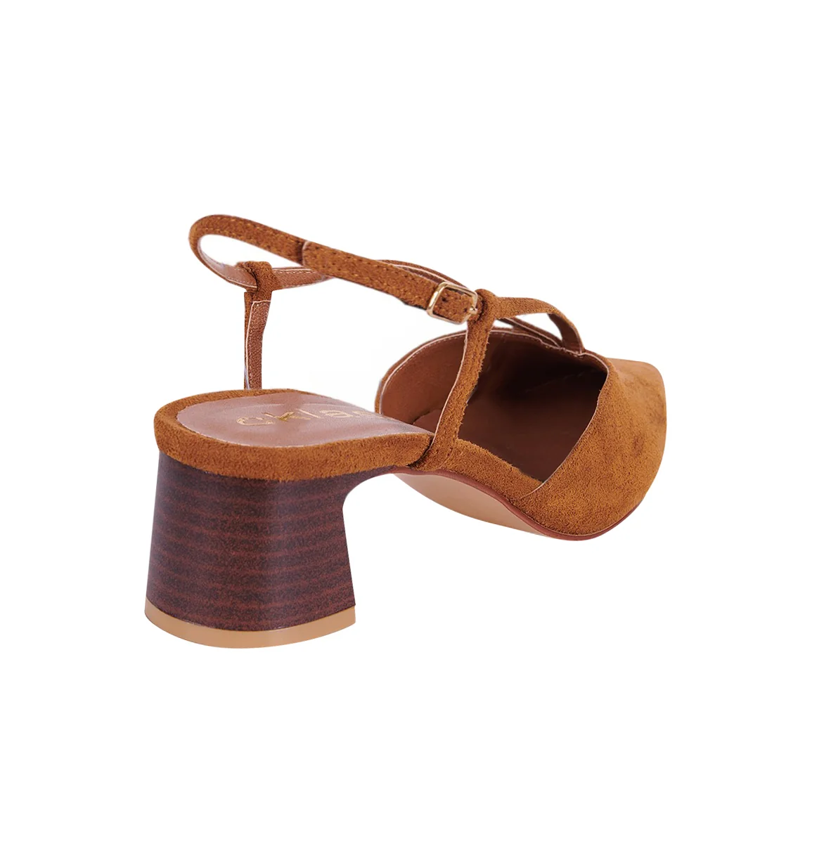 ZAPATILLA DESTALONADA CON PULSERA MIEL 18076 - Image 4