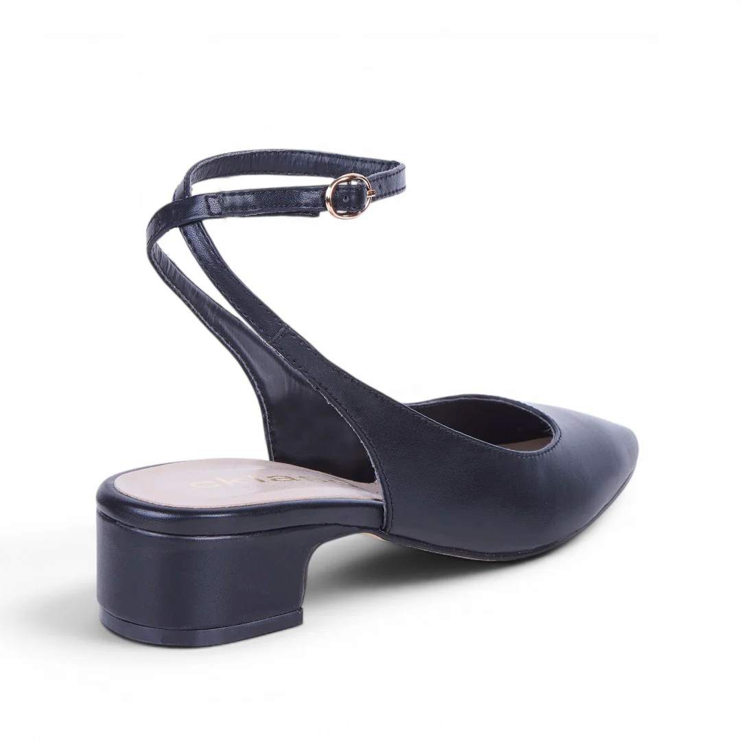 ZAPATILLA DESTALONADA CON PULSERA NEGRO 09482 - Image 5