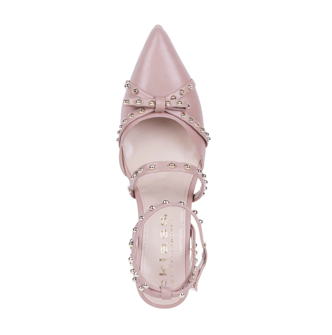 ZAPATILLA DESTALONADA CON REMACHES BEIGE 48929 - Image 5