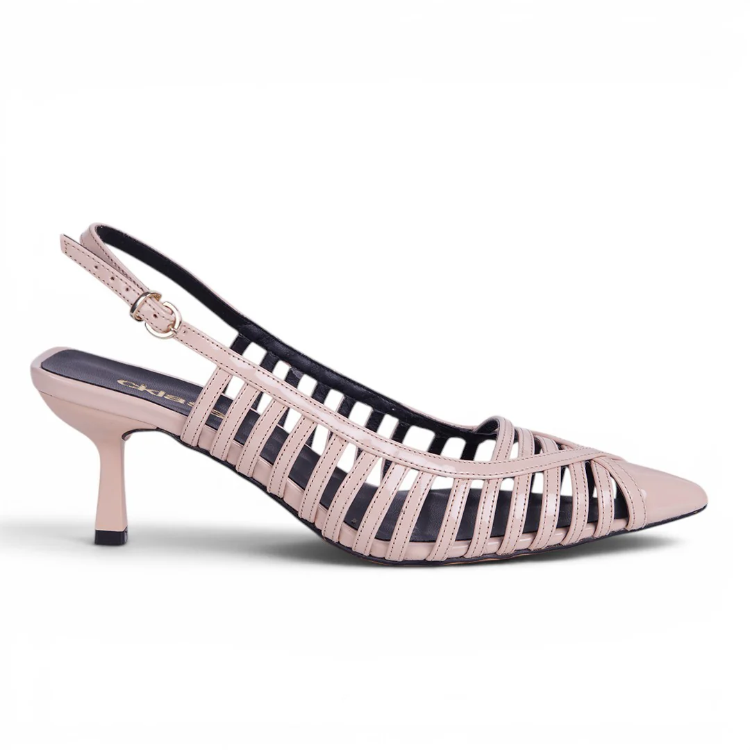 ZAPATILLA DESTALONADA DE TIRAS BEIGE 05067 - Image 2