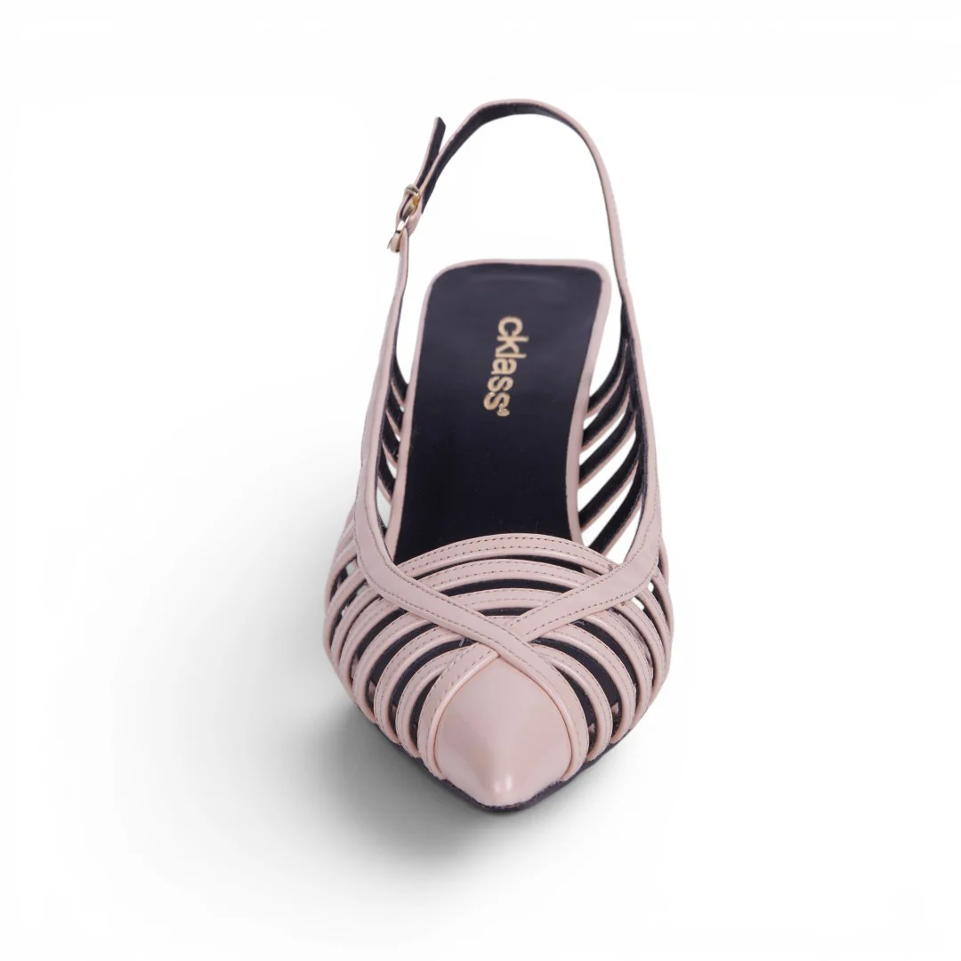 ZAPATILLA DESTALONADA DE TIRAS BEIGE 05067 - Image 3