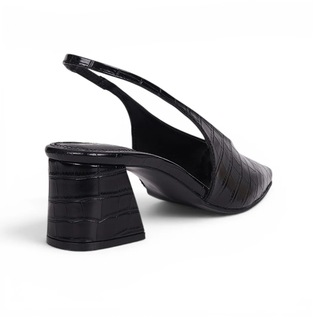 ZAPATILLA DESTALONADA TEXTURA NEGRO 22699 - Image 4