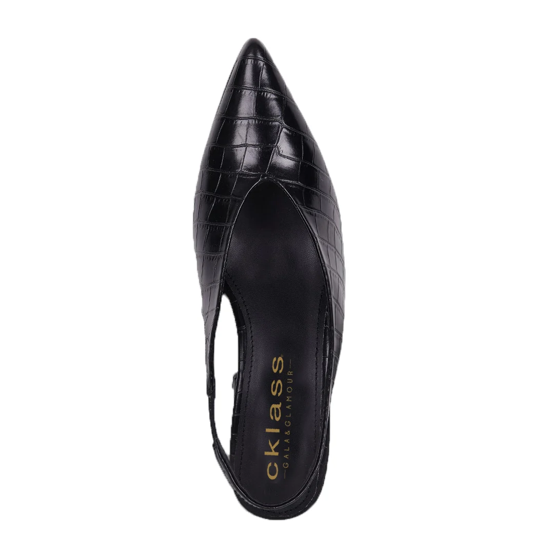 ZAPATILLA DESTALONADA TEXTURA NEGRO 22699 - Image 5