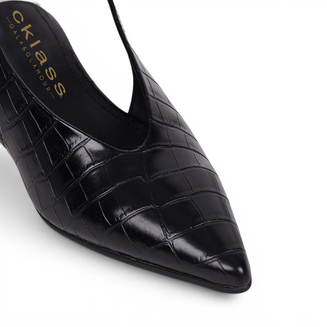 ZAPATILLA DESTALONADA TEXTURA NEGRO 22699 - Image 6