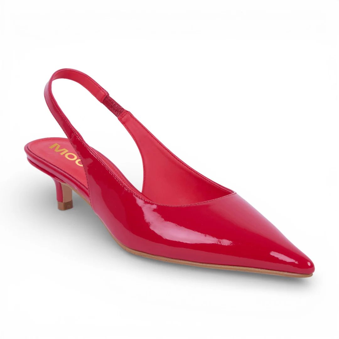 ZAPATILLA PUNTAL DESTALONADA ROJO 70066