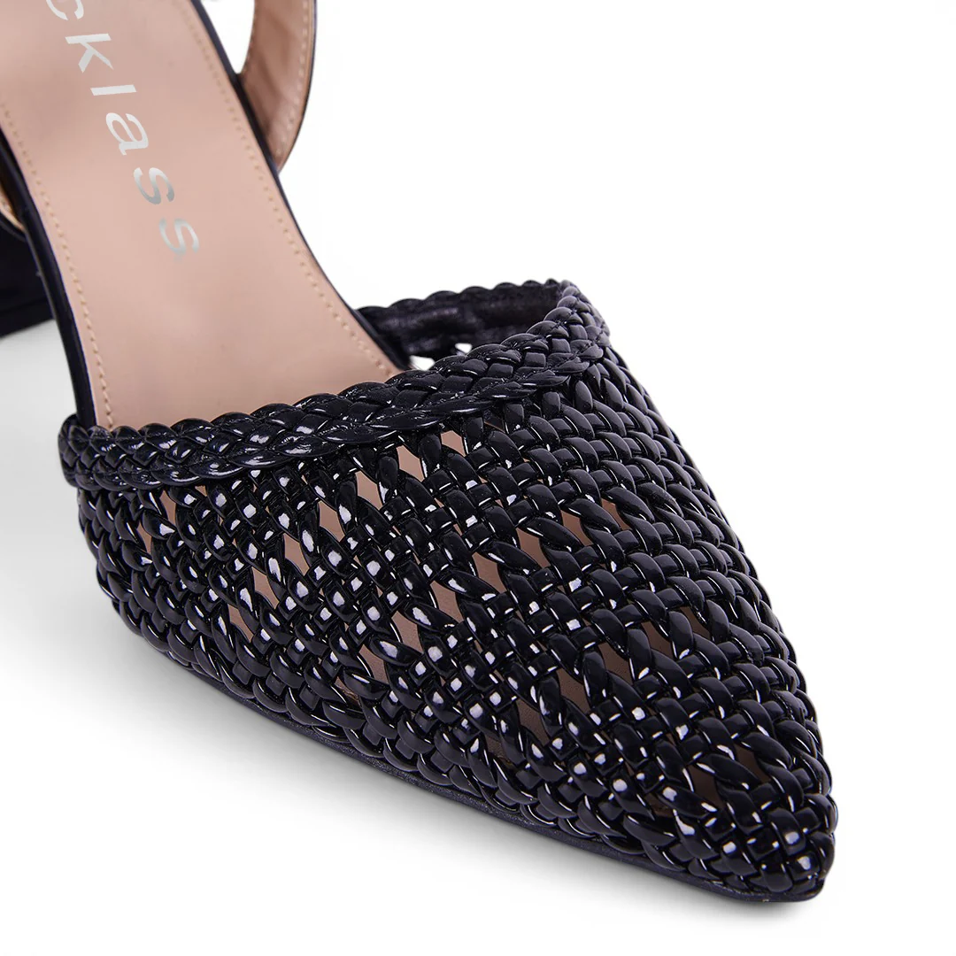 ZAPATILLA TEJIDA CON PULSERA NEGRO 22140 - Image 6