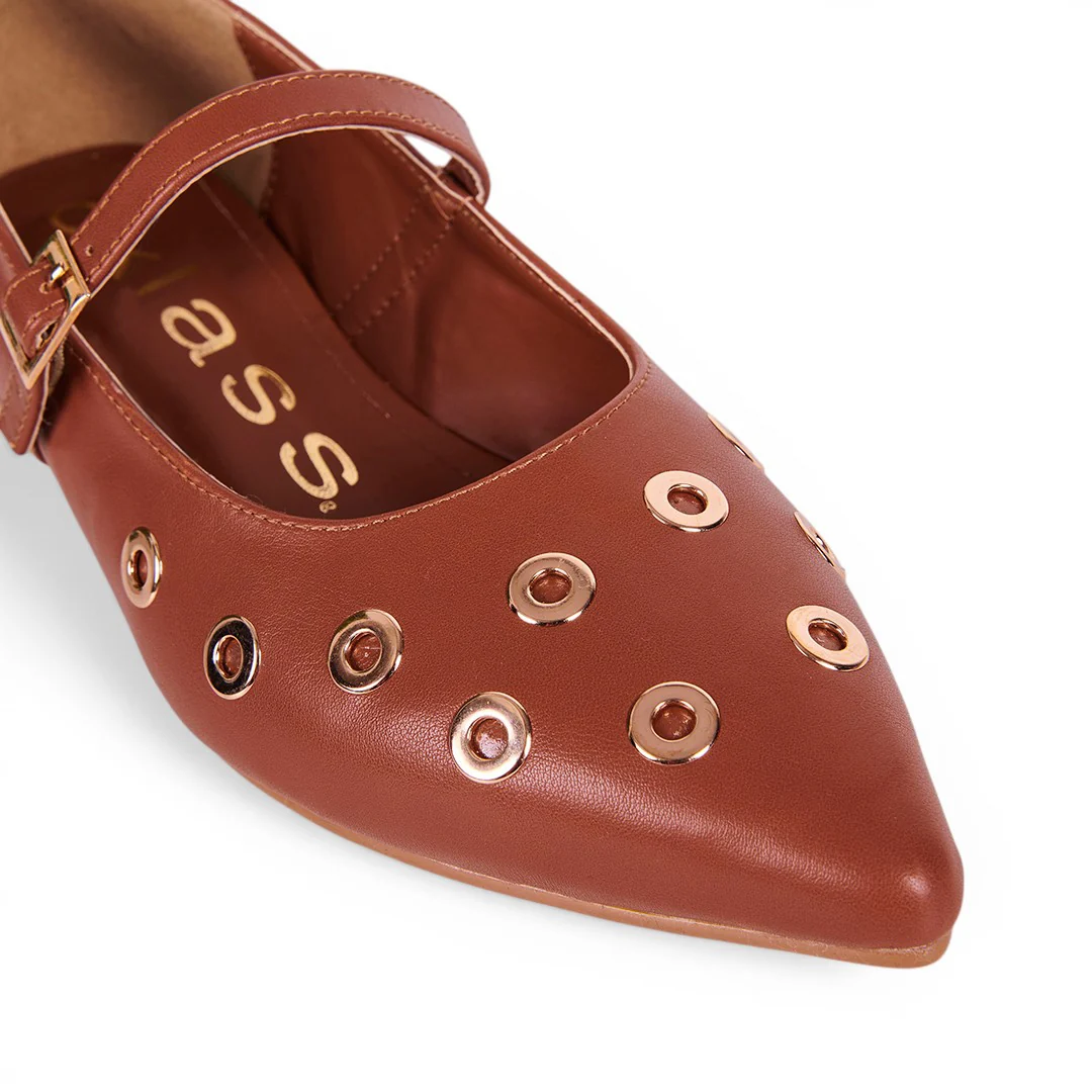 ZAPATILLA TRENDY CON ESTOPEROLES MIEL 77613 - Image 6
