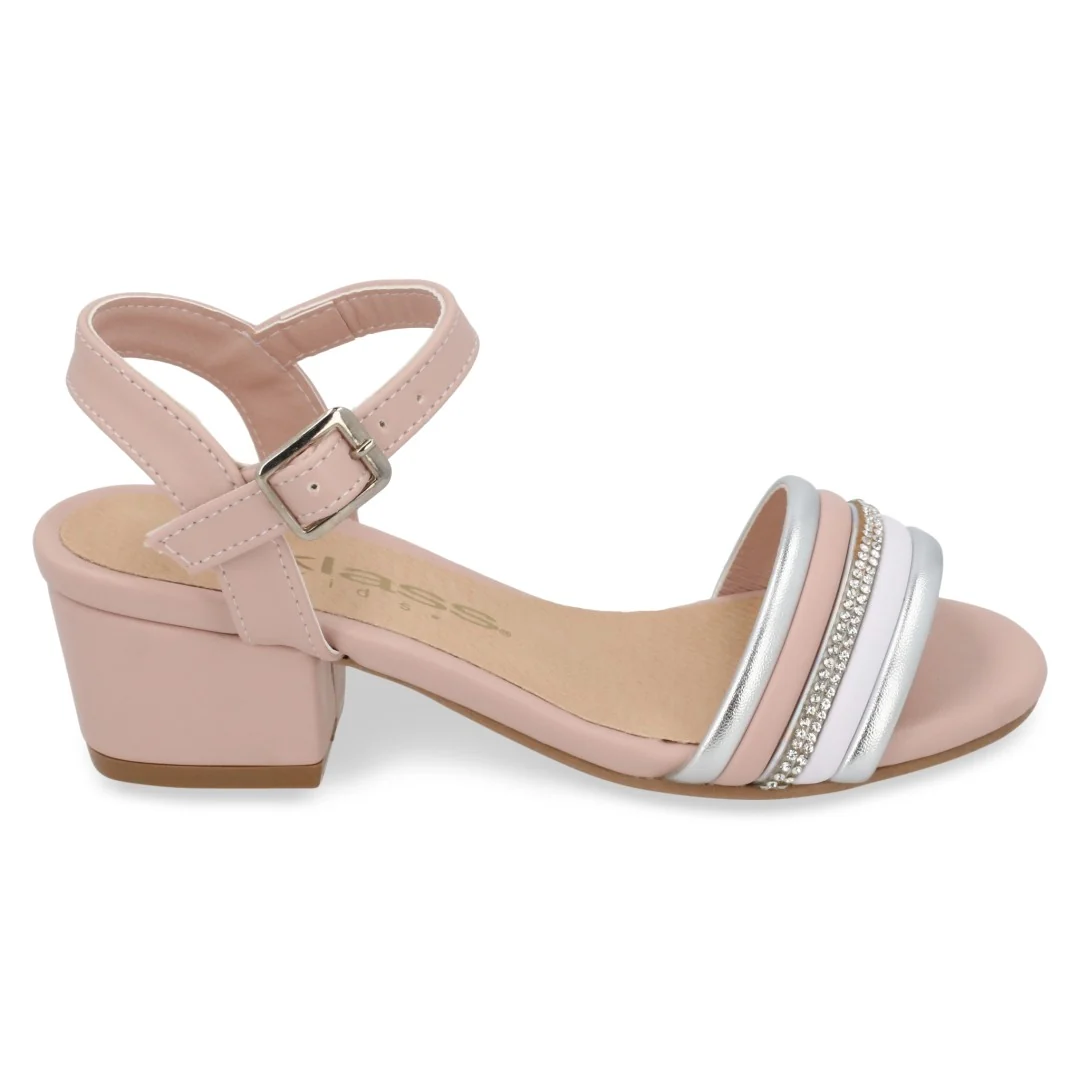 ZAPATILLA VESTIR ROSA CON ADORNO 14215 - Image 2