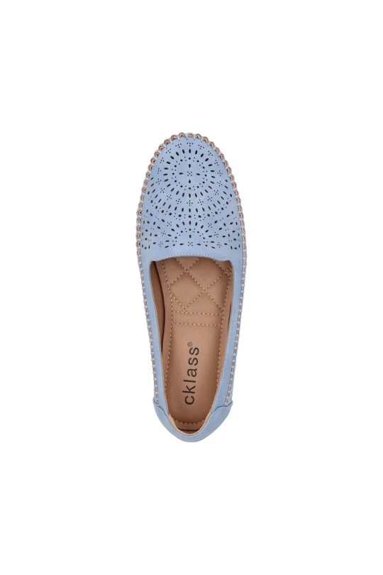 ZAPATO AZUL CON PERFORADO 71239 - Image 5