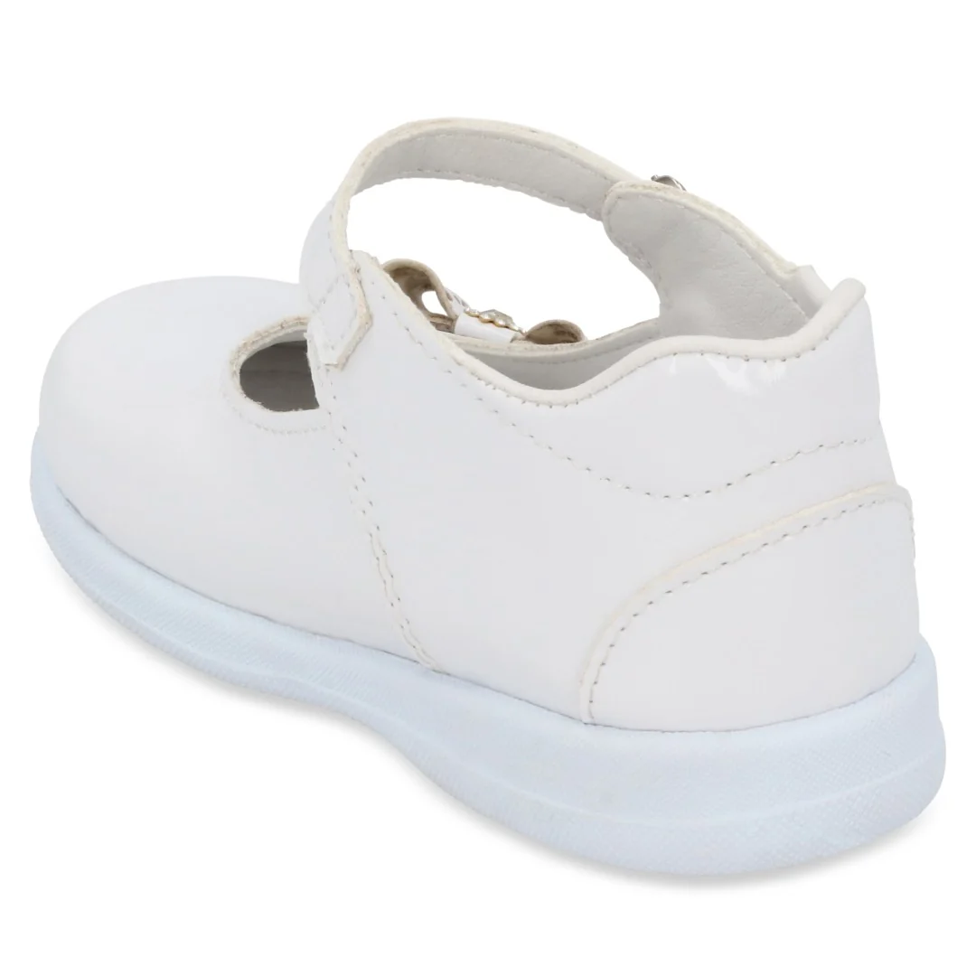 ZAPATO CASUAL BLANCO Y ROJO CON ADORNO DUO 700 - Image 4