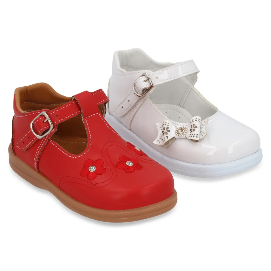 ZAPATO CASUAL BLANCO Y ROJO CON ADORNO DUO 700 - Image 7