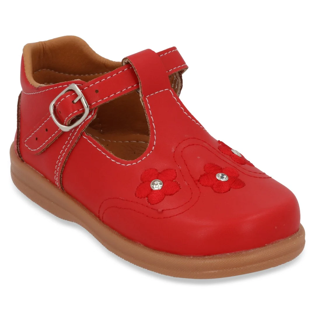 ZAPATO CASUAL BLANCO Y ROJO CON ADORNO DUO 700 - Image 8