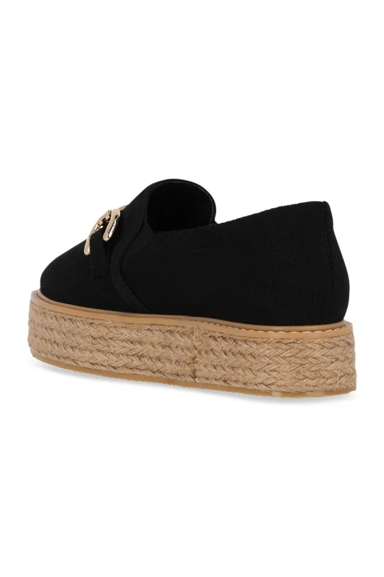 ZAPATO CASUAL NEGRO CON ADORNO 73244 - Image 3