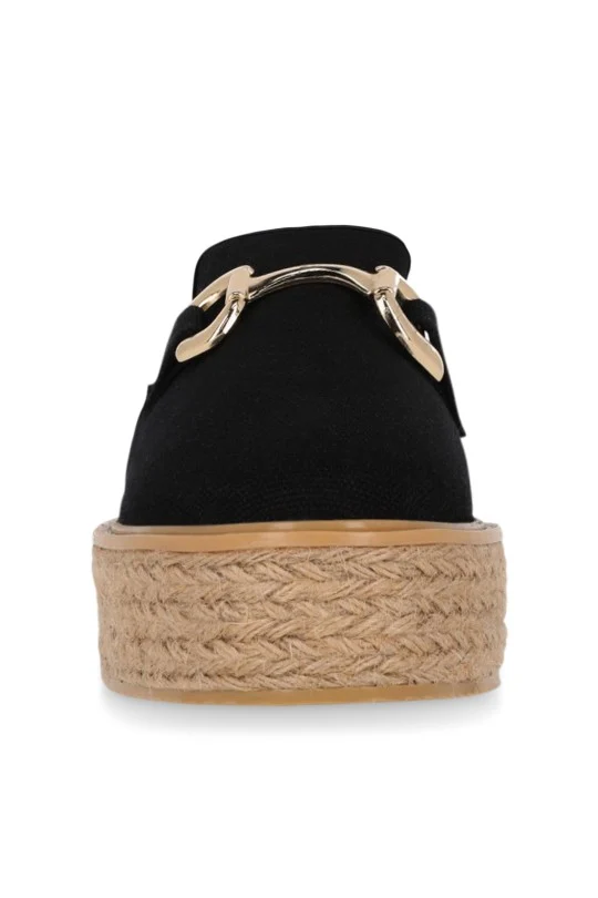 ZAPATO CASUAL NEGRO CON ADORNO 73244 - Image 5