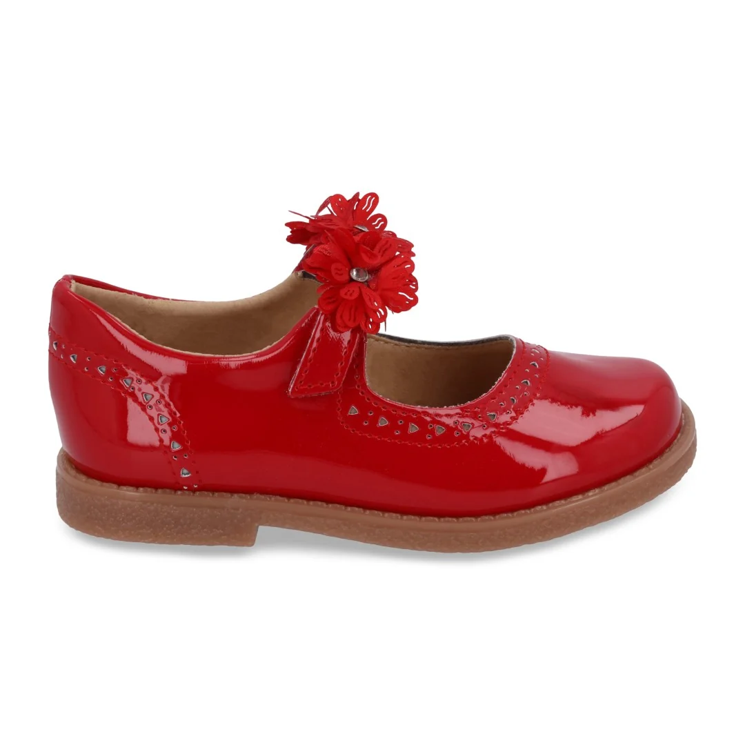 ZAPATO CASUAL ROJO CON ADORNO 17208 - Image 2