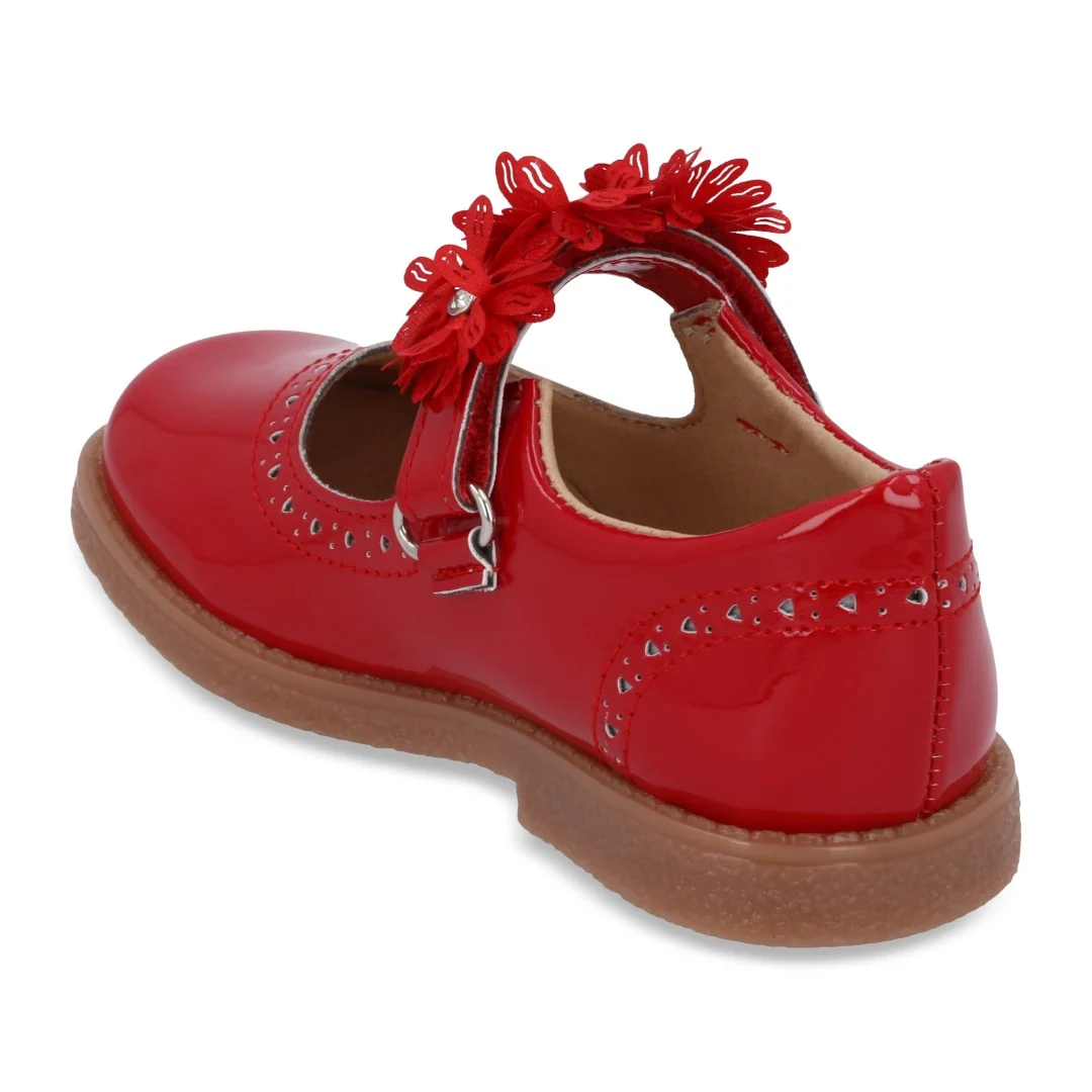 ZAPATO CASUAL ROJO CON ADORNO 17208 - Image 4