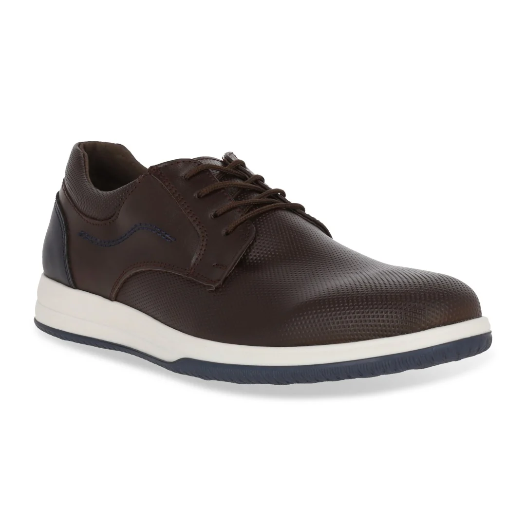 ZAPATO CHOCLO DE PISO CABALLERO CAFÉ SINTÉTICO 51300