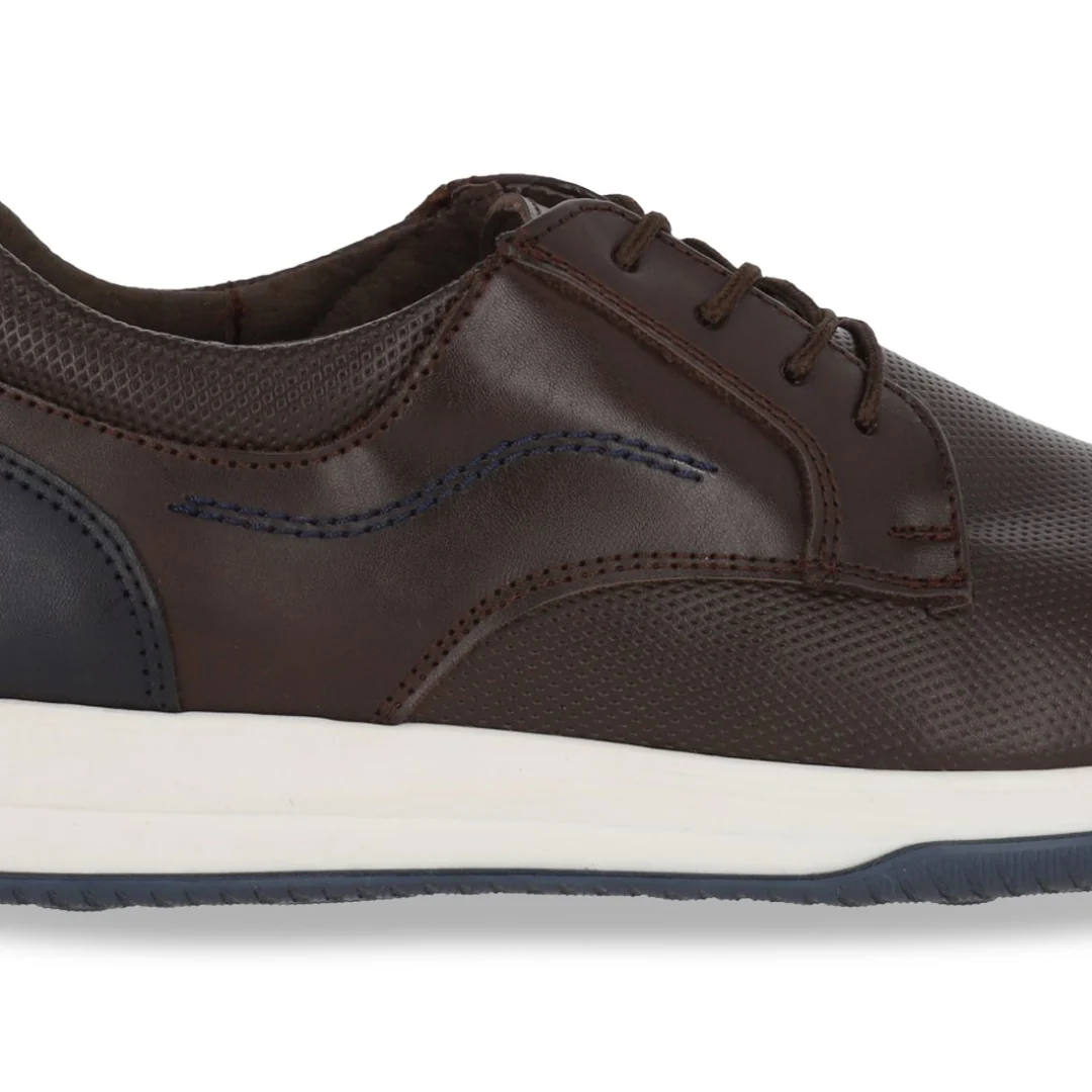 ZAPATO CHOCLO DE PISO CABALLERO CAFÉ SINTÉTICO 51300 - Image 6