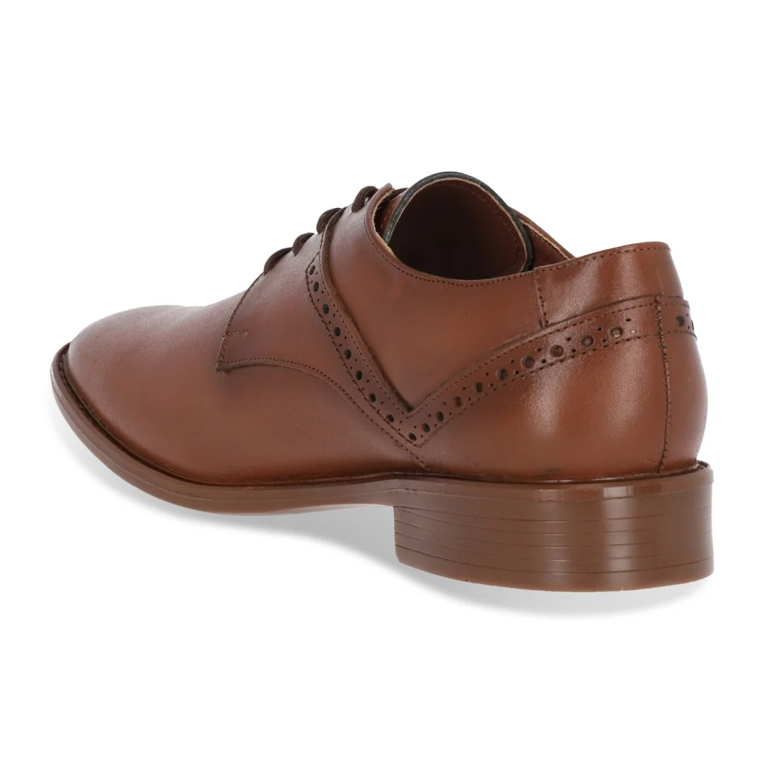 ZAPATO CHOCLO DE PISO CABALLERO MIEL PIEL 57307 - Image 3