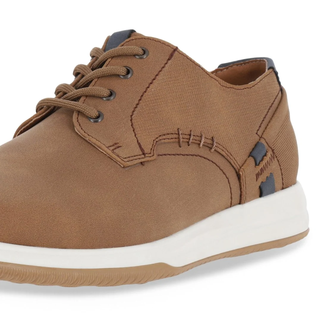 ZAPATO CHOCLO DE PISO CABALLERO MIEL SINTÉTICO 07321