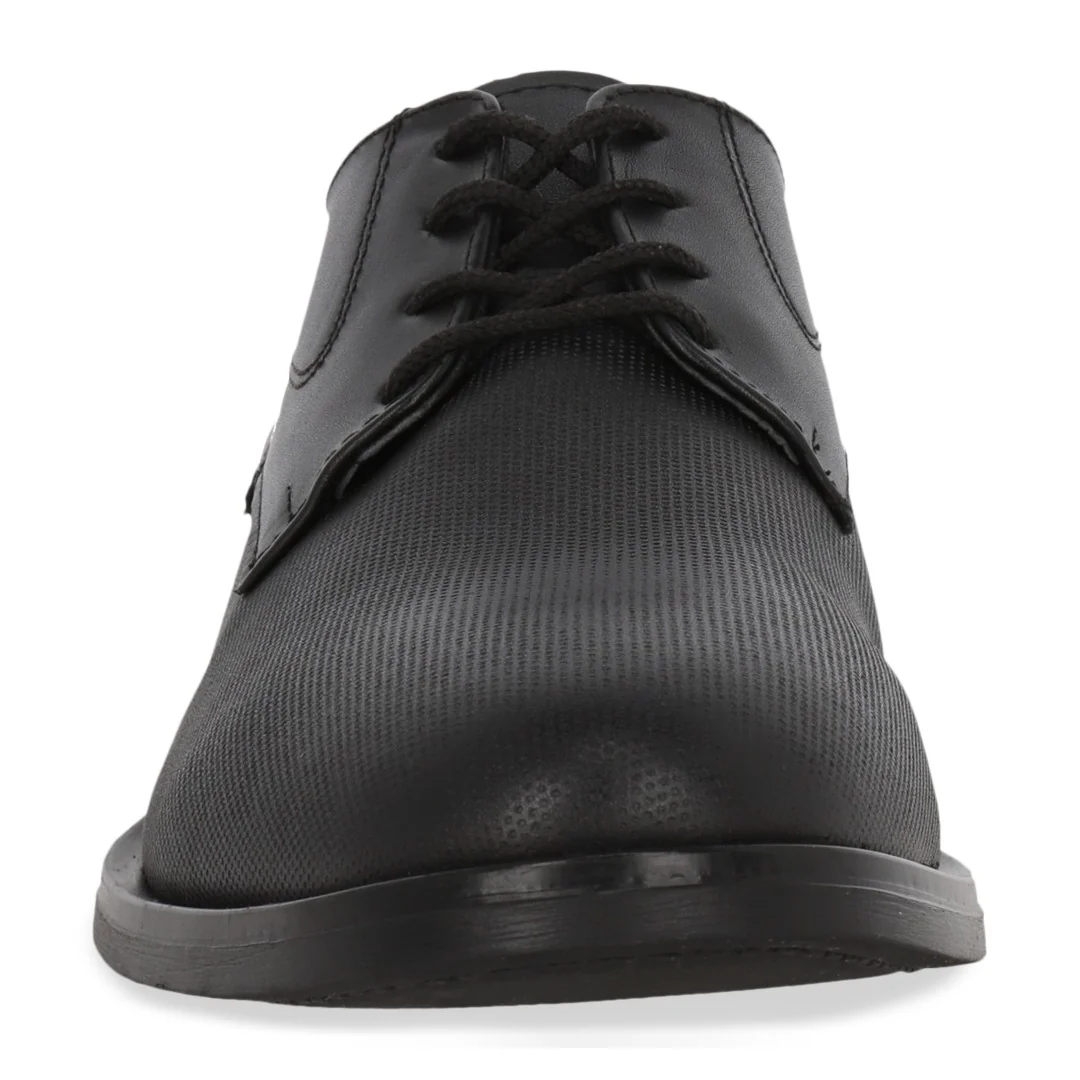 ZAPATO CHOCLO DE PISO CABALLERO NEGRO PIEL 57306 - Image 5