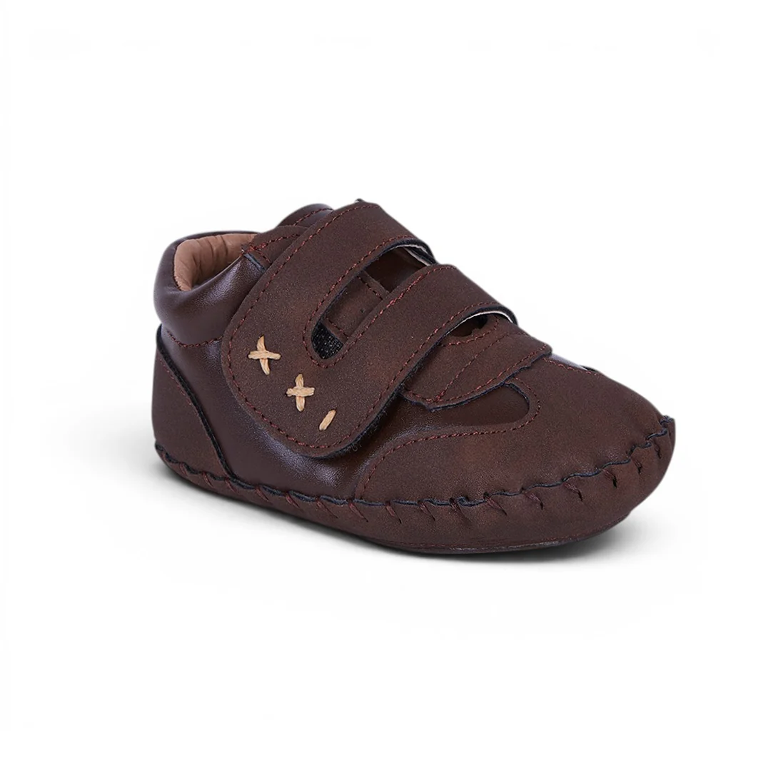 ZAPATO CON CONTACTEL CAFÉ 57344