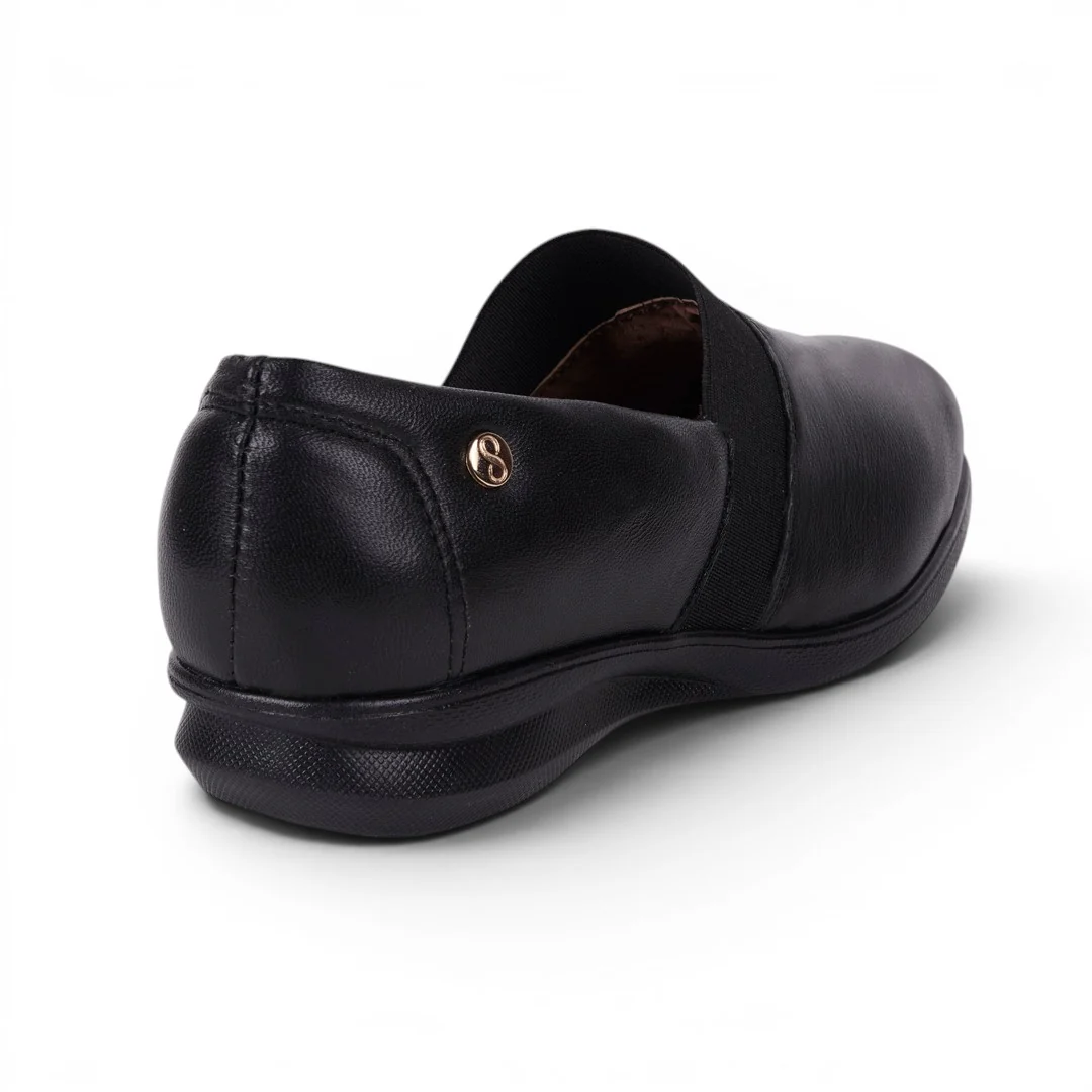 ZAPATO CONFORT DE TACÓN BAJO NEGRO 20038 - Image 4